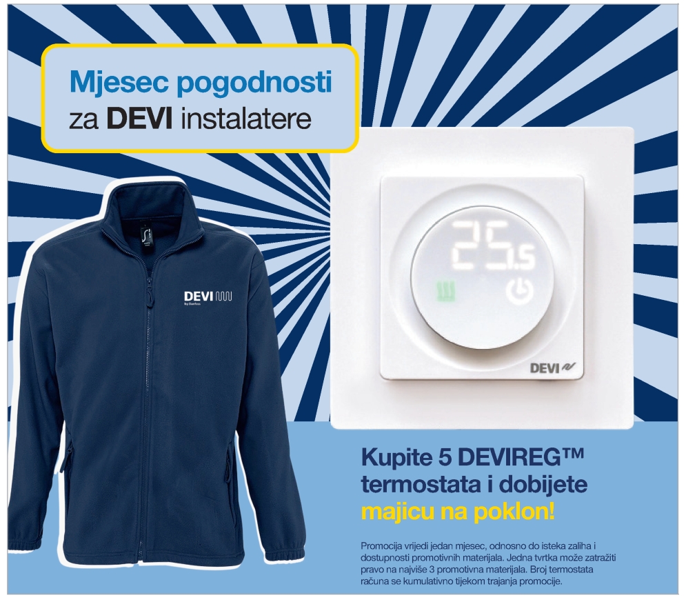 [darivanje] DEVI nagrađuje kupce Termostata Devireg
